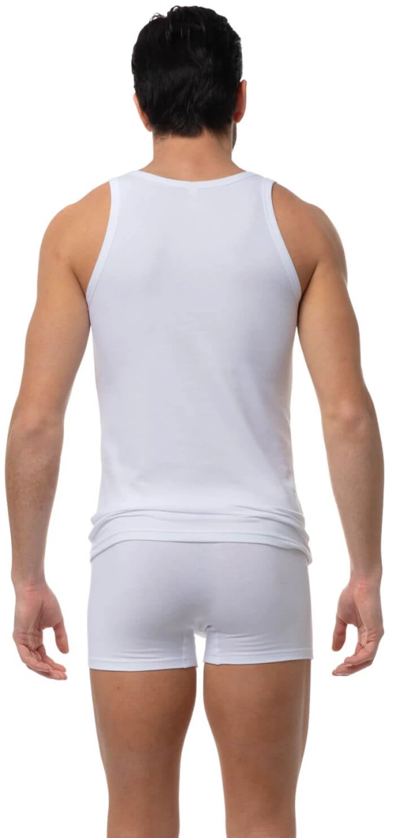 Minerva Sporties Αμάνικη Ανδρική Φανέλα 2Pack 12014-005 - ΛΕΥΚΟ