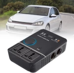 KL‑1661 Inverter Αυτοκινήτου 200 W 12 V DC → 220 V AC με 4×USB (Μαύρο)