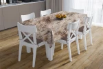 Τραπεζομάντηλο Αλέκιαστο Skid Marks 472 140X180 Beige 70/30 Cott/Pol - -