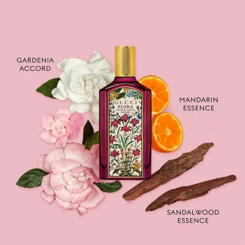 Gucci Flora Gorgeous Gardenia Intense Eau De Parfum 50ml