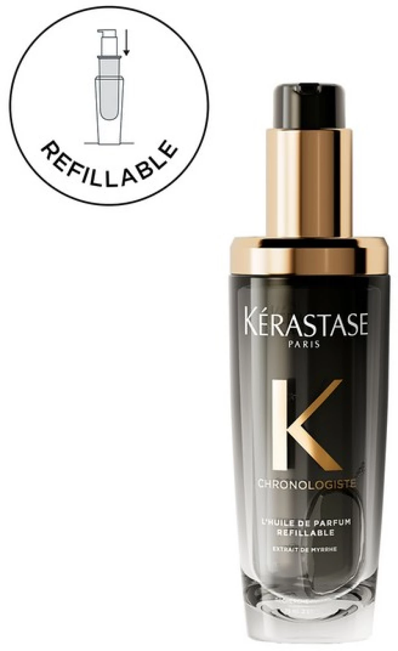 Kerastase Chronologiste L'Ηuile De Parfum Refillable Έλαιο Για Αναζωογόνηση Των Μαλλιών 75ml