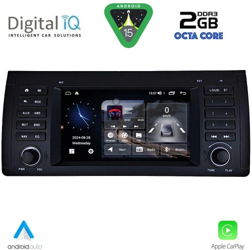 DIGITAL IQ MSF 385_CPA (7” DECK) MULTIMEDIA SYSTEM for BMW S.5-X5  (E38-39-53) mod. 1998-2005