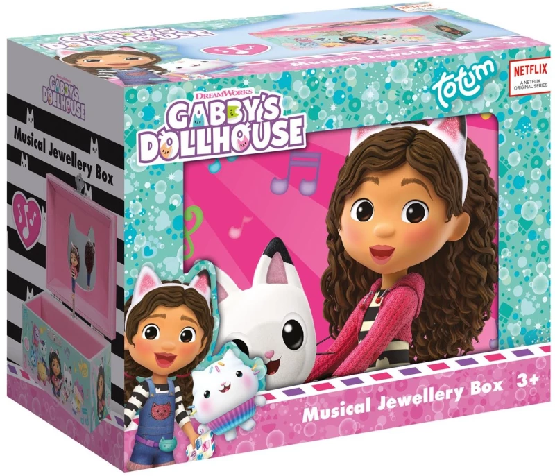 Totum: Gabby's Dollhouse - Musical Jewellery Box (TT420526)