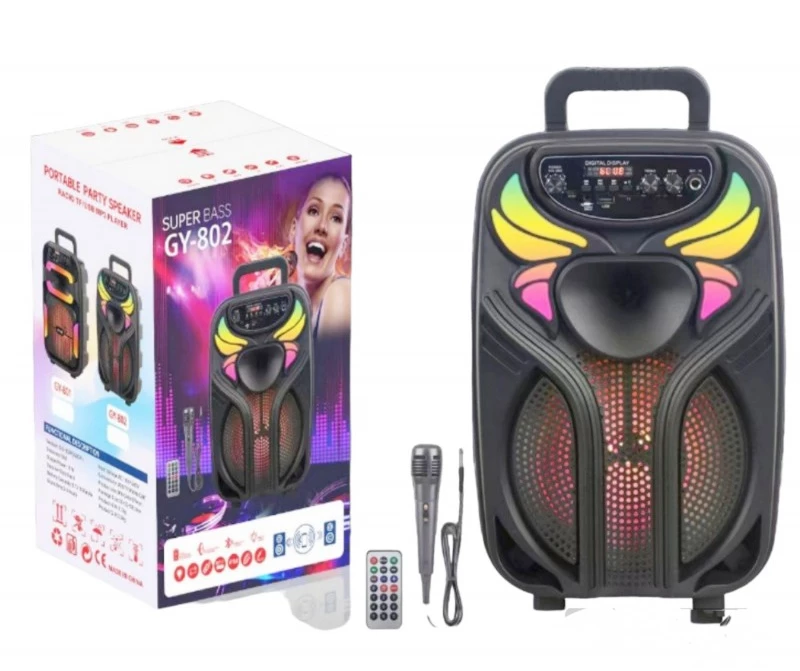 Φορητό ηχείο 8'' super bass GY-802