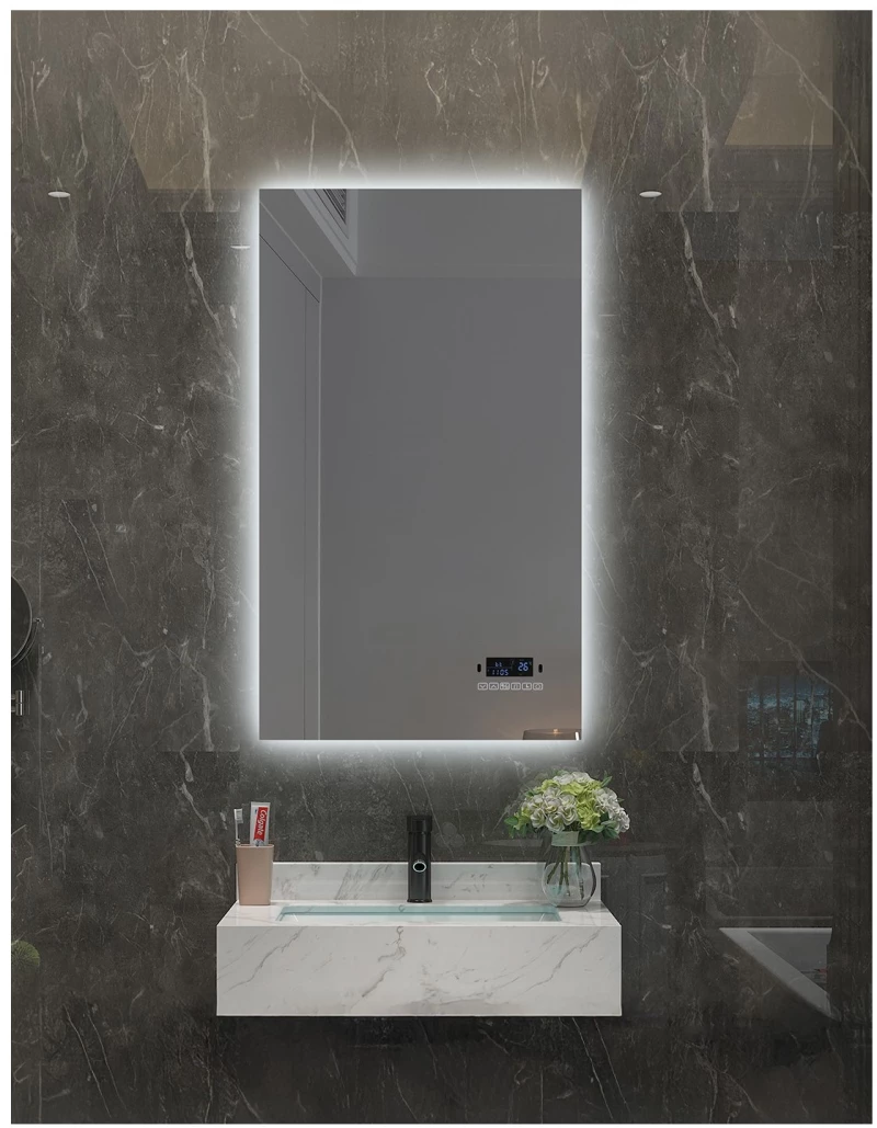 Sparke Καθρέπτης GLIMM-01 Led με Bluetooth 70x120