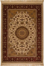 Χαλί Isfahan 2438A Cream-Red Βιοκαρπέτ 160X230cm