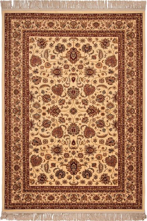 Χαλί Isfahan 3783B Cream-Cream Βιοκαρπέτ 200X250cm