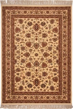 Χαλί Isfahan 3783B Cream-Cream Βιοκαρπέτ 200X250cm