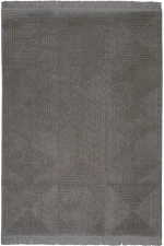 Χαλί Dorothea 1171A Dark Grey Βιοκαρπέτ 200X290cm