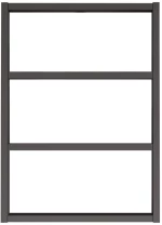Ραφιέρα Τοίχου 956LCS2724 43,2x9x60cm Anthracite