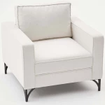 Πολυθρόνα Berlin 825BLC2788 80x91x83cm Cream