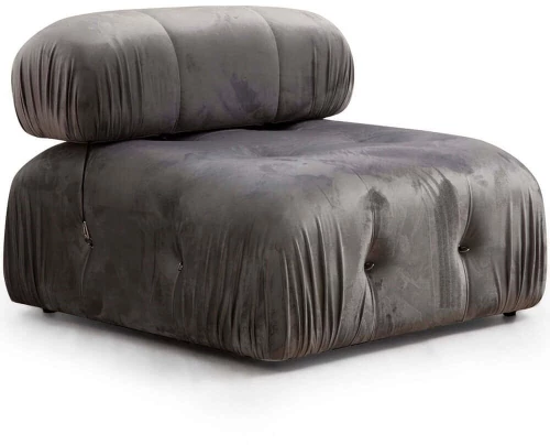 Πολυθρόνα Bubble 560ARE1417 95x95x75cm Grey