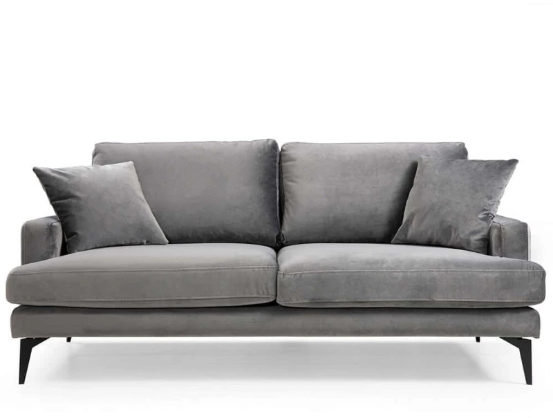 Καναπές Διθέσιος Papira 560ARE1506 175x90x88cm Grey