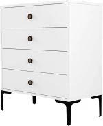Συρταριέρα Lizbon 845HCT1207 76x40x90,7cm White