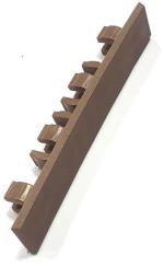 Τάπα Πλαστική Για Περίφραξη Wpc 5040 Φ12 Brown NewPlan