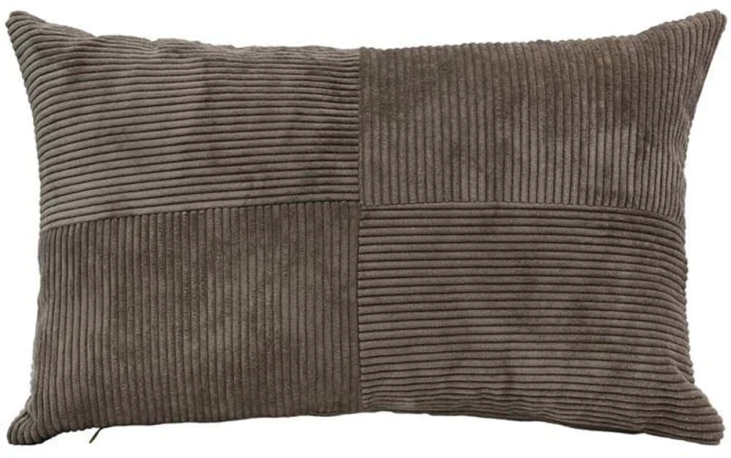 Μαξιλάρι Διακοσμητικό (Με Γέμιση) Parallel 374-225-507 Cappuccino 30X50 Ύφασμα