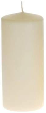 Κερί Κύλινδρος 36966 8x18cm Cream Παραφίνη