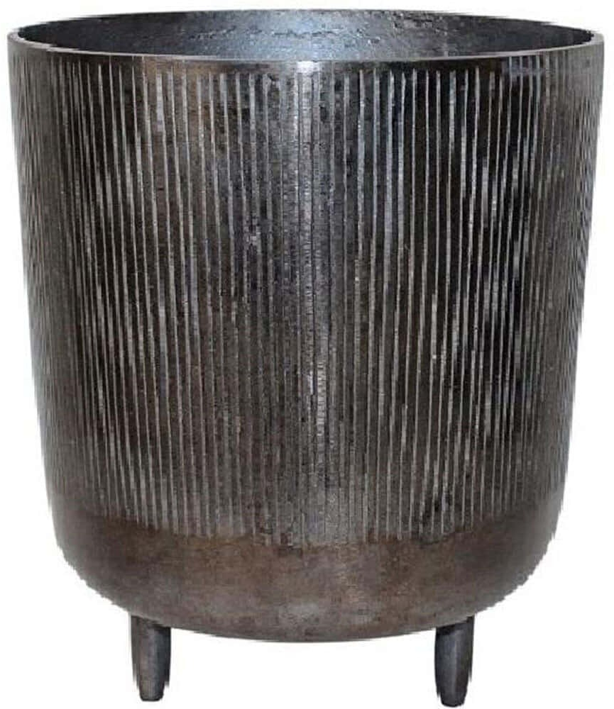 Σαμπανιέρα FLA341 23x23x29cm Black Espiel Αλουμίνιο