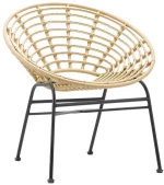 Πολυθρόνα Nextdeco Helios rattan Υ75x70x60εκ.