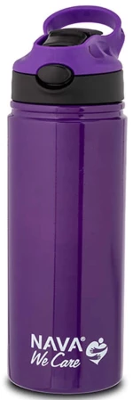 Μπουκάλι Θερμός We Care 10-016-052 10x7x24cm 500ml Purple Nava