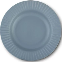 Πιάτο Βαθύ Penelope 10-017-003 Φ20x3,6cm Blue Nava Πηλός