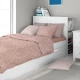 Σεντόνια Άρτεμις 703 (Σετ 4τμχ) Dusty Rose DimCol Queen Size 240x270cm 100% Βαμβάκι