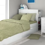 Σεντόνια Άρτεμις 704 (Σετ 3τμχ) Light Olive DimCol Single 160x240cm 100% Βαμβάκι