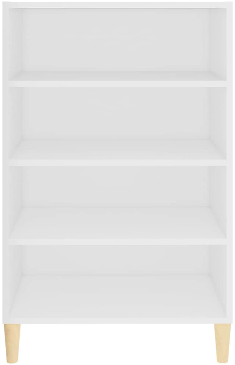 vidaXL Ραφιέρα Λευκή 57 x 35 x 90 εκ. από Μοριοσανίδα