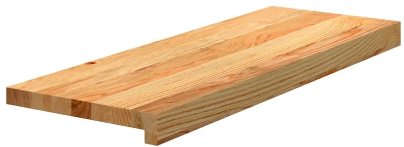 vidaXL Πατάκια Σκάλας 12 τεμ. Ανοιχτό Καφέ 70x25x2 cm Ξύλο Δρυός