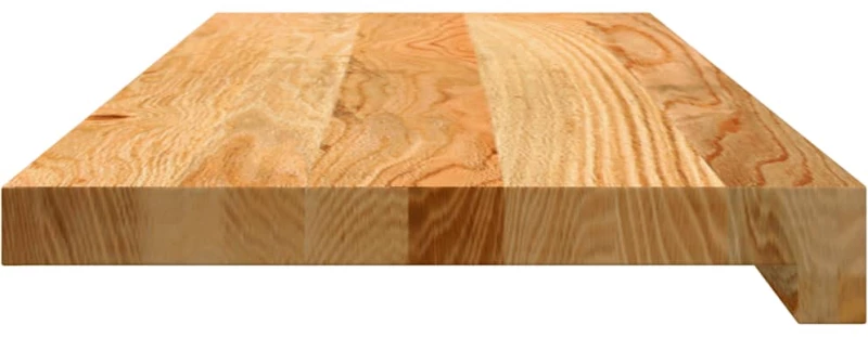 vidaXL Πατάκια Σκάλας 12 τεμ. Ανοιχτό Καφέ 70x25x2 cm Ξύλο Δρυός