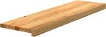 vidaXL Πατάκια Σκάλας 20 τεμ. Ανοιχτό Καφέ 90x25x2 cm Ξύλο Δρυός