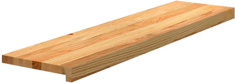 vidaXL Πατάκια Σκάλας 12 τεμ. Ανοιχτό Καφέ 100x30x2 cm Ξύλο Δρυός