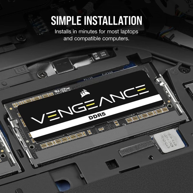 Υποδοχές μνήμης Corsair 16 GB DDR5 SDRAM DDR5 5200 MHz