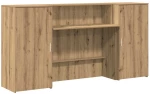 vidaXL Γραφείο υποδοχής 200x50x103,5 εκ. Επεξεργασμένο Ξύλο
