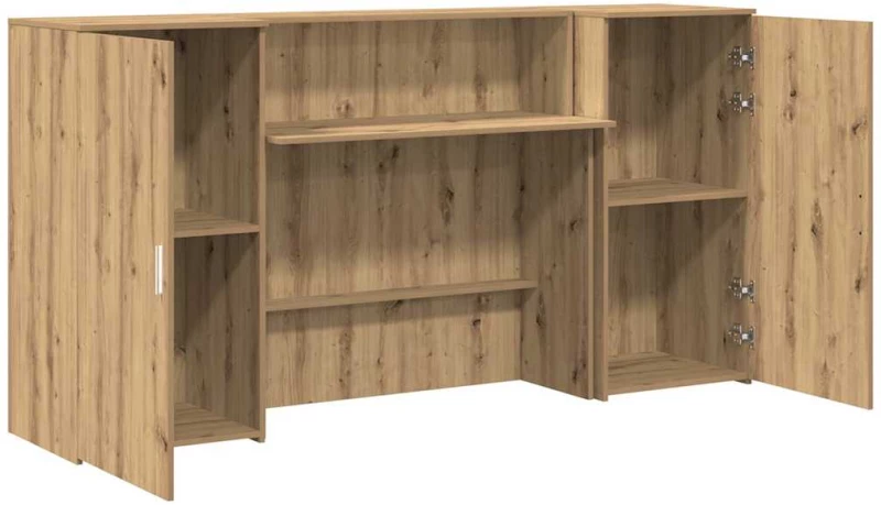 vidaXL Γραφείο υποδοχής 200x50x103,5 εκ. Επεξεργασμένο Ξύλο