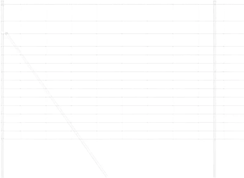 vidaXL Φράχτης 1.6 x 25 μ, Γαλβανισμένο Ατσάλι