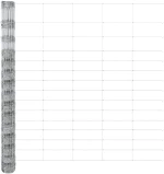 vidaXL Φράχτης 1.6 x 25 μ, Γαλβανισμένο Ατσάλι