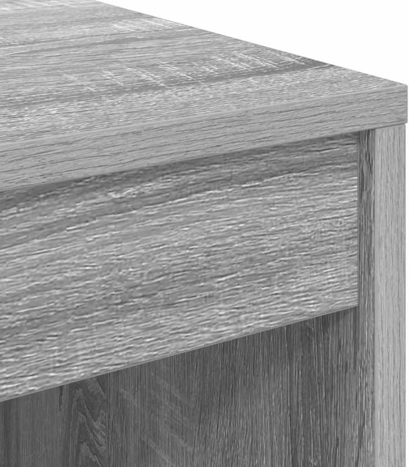 vidaXL Γραφείο γραφής Γκρι sonoma Μοριοσανίδα 60 x 50 x 76 εκ Απλό