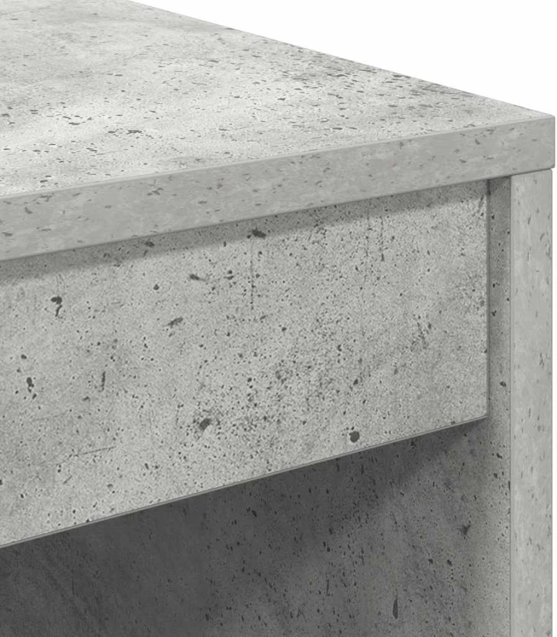 vidaXL Γραφείο Γραφής Γκρι τσιμέντου MDF 70 x 50 x 76 εκ. Απλό