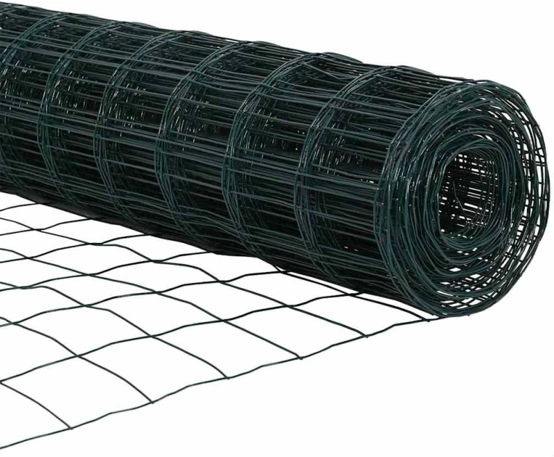vidaXL Ευρωπαϊκός Φράκτης Πράσινος 0,6x10 μ Σίδερο