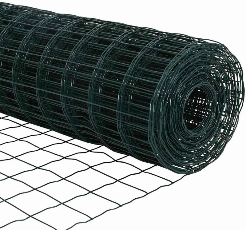 vidaXL Ευρωπαϊκός Φράχτης Πράσινος 0.4 x 50 μ Σιδηρού