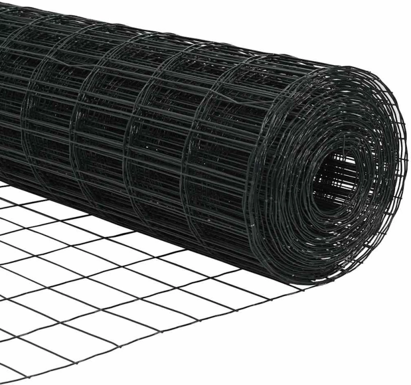 vidaXL Ευρωπαϊκός Φράκτης Γκρι 0.8x10 μ Σίδερο