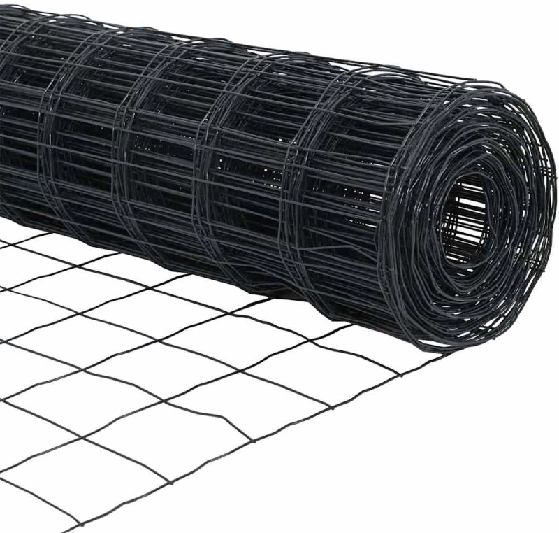 vidaXL Ευρωπαϊκός Φράχτης Γκρι 0.6x50 μ Χάλυβας