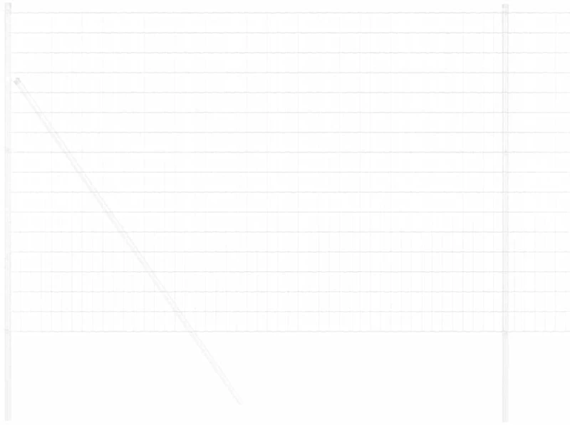 vidaXL Ευρωπαϊκό Φράχτη 1.6x10 μ Γαλβανισμένο Ατσάλι