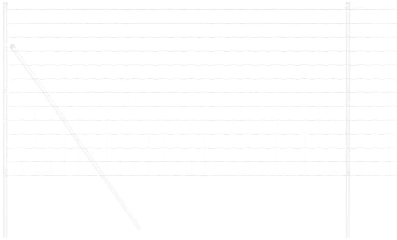 vidaXL Ευρωπαϊκός φράχτης 1.5x10 μ γαλβανισμένος χάλυβας