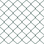 vidaXL Φράχτης Πράσινο 25 x 0.8 m Γαλβανισμένο Ατσάλι