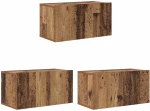vidaXL Σετ επίπλου τηλεόρασης 8 pcs Παλαιό ξύλο 60 x 30 x 30.5 εκ.