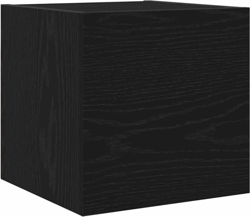 vidaXL Σετ επίπλου τηλεόρασης 4 pcs Μαύρη δρυς 80 x 30 x 30 εκ