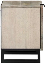 vidaXL Κομοδίνα 2 pcs Φυσικό 40 x 33.5 x 46 εκ