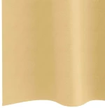 vidaXL Κουρτίνες με κουρτίνες 2 pcs Μπεζ 245 x 140 εκ. Πολυεστέρας